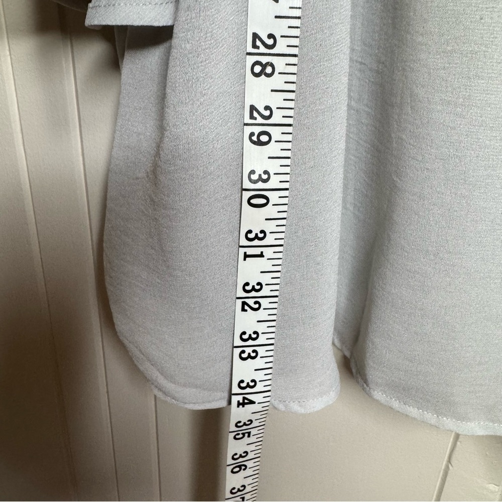 PPLA Light Gray Cold Shoulder Dress - Picture 8 of 16